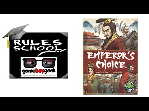 How to Play Emperor's Choice (Rules School) with the Game Boy Geek