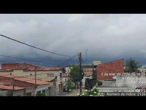 Chuva em Itaitinga Ceará hoje 03/03/2026