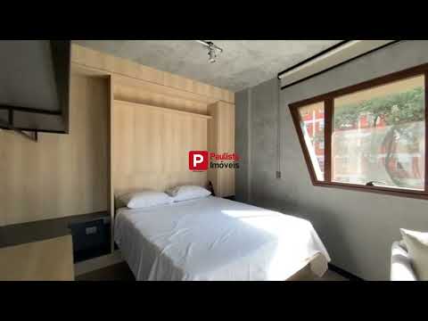 Apartamento à venda com 49m2, 1 suíte com ar-condicionado, 2 Vagas de Garagem na Vila Olímpia,  SP