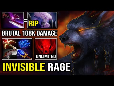 INVISIBLE 10s CD Enrage Full Aghanim Ursa 108K Damage Brutal Hit Like a Truck Vs Pro Void Dota 2