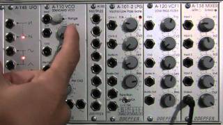 Video thumbnail for Doepfer A110 VCO Features and Functions Tutorial by Raul's World of Synths