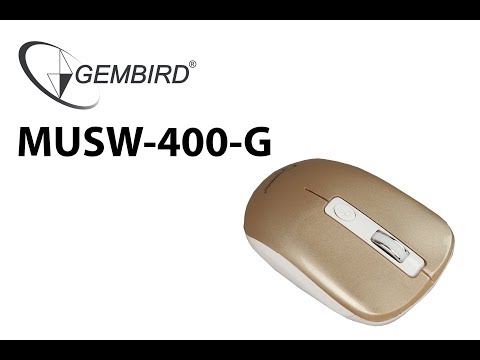 Миниатюра изображения товара Мышь Gembird MUSW-400-G