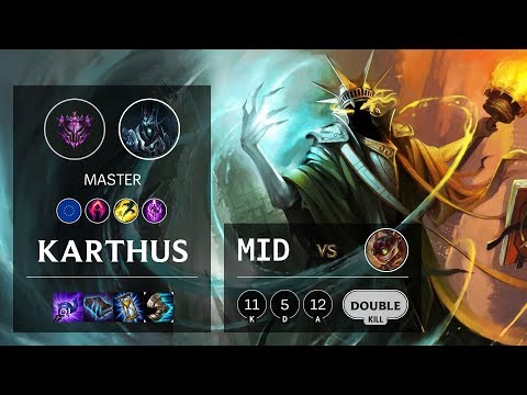 Karthus Mid vs Ziggs - EUW Master Patch 10.12