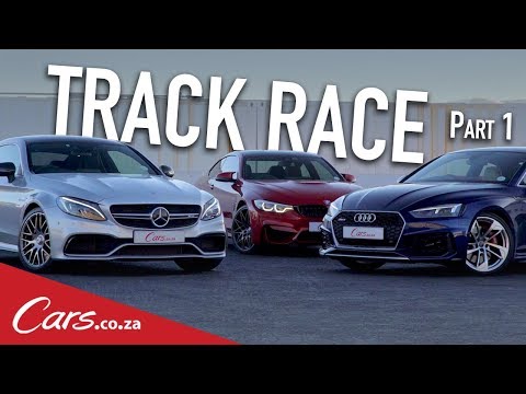 Track Battle | Mercedes C63S vs BMW M4 vs Audi RS5 - Part 1