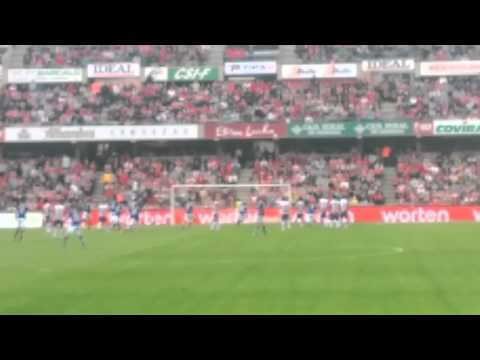 Gol de Rubén Castro (Desde la grada) GRANADA CF 1-1 BETIS