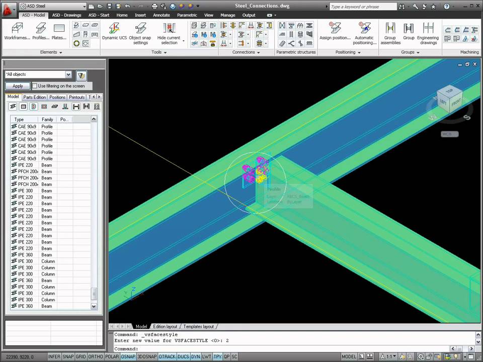 AutoCAD 2011 New Features in Structural Detailing: Steel Connections
