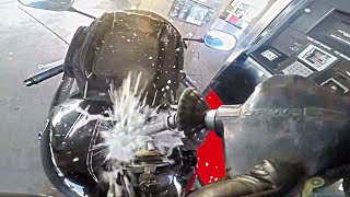 RIDER IN REAL TROUBLE - Crazy Motorcycle Moments - Ep. 333