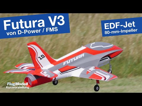 Impeller Elektro Jet Futura V3 von FMS / D-Power - Vorstellung zu Testbericht in FlugModell 3/2023
