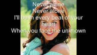Sing along with Sara Evans - Never Alone
