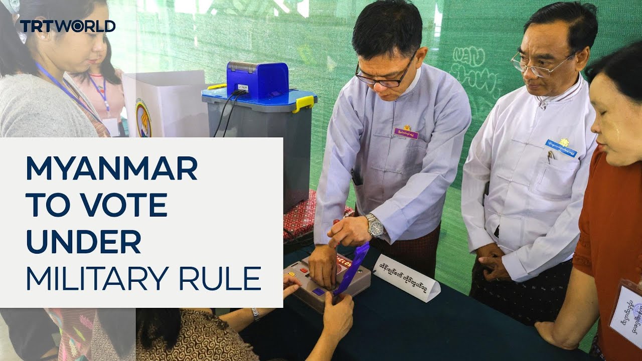 Myanmar holds first election since 2021 military coup