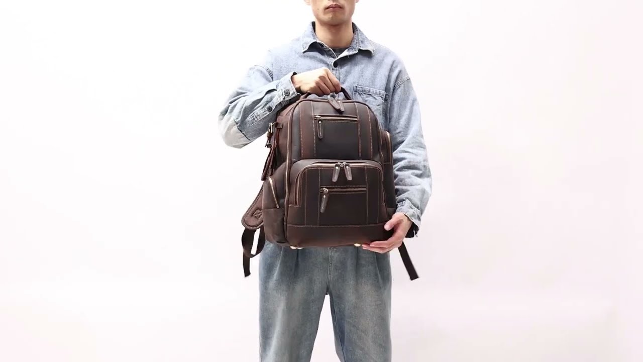 The Standard - Top Grain Leather Backpack