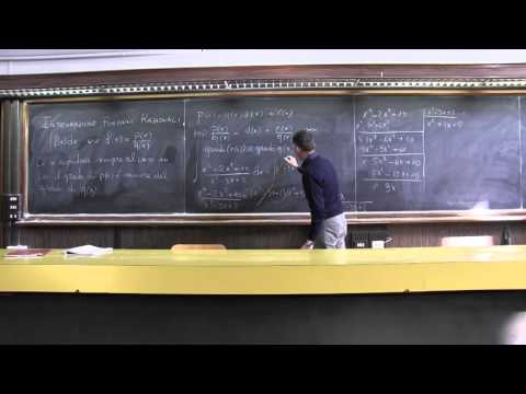Analisi Matematica 1, Prof. Camilli - lezione 38 (13 Nov. 2015)