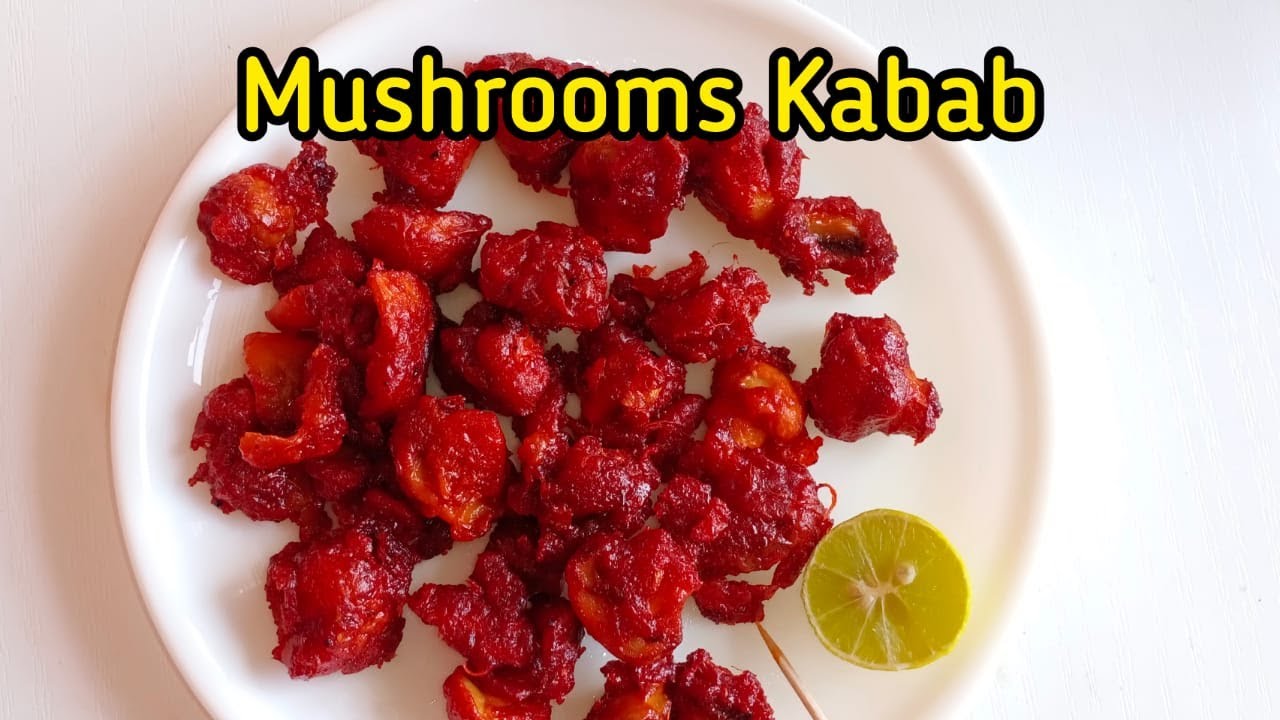 Mushrooms Kabab | 10 minutes mushroom recipe | Deeksha Cooking Expert | mushroom recipes mushroom