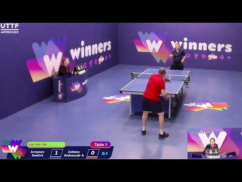 WINners CUP table 1  10.11   Arzanov Dmitrii - Zaitsev Aleksandr A      18:00
