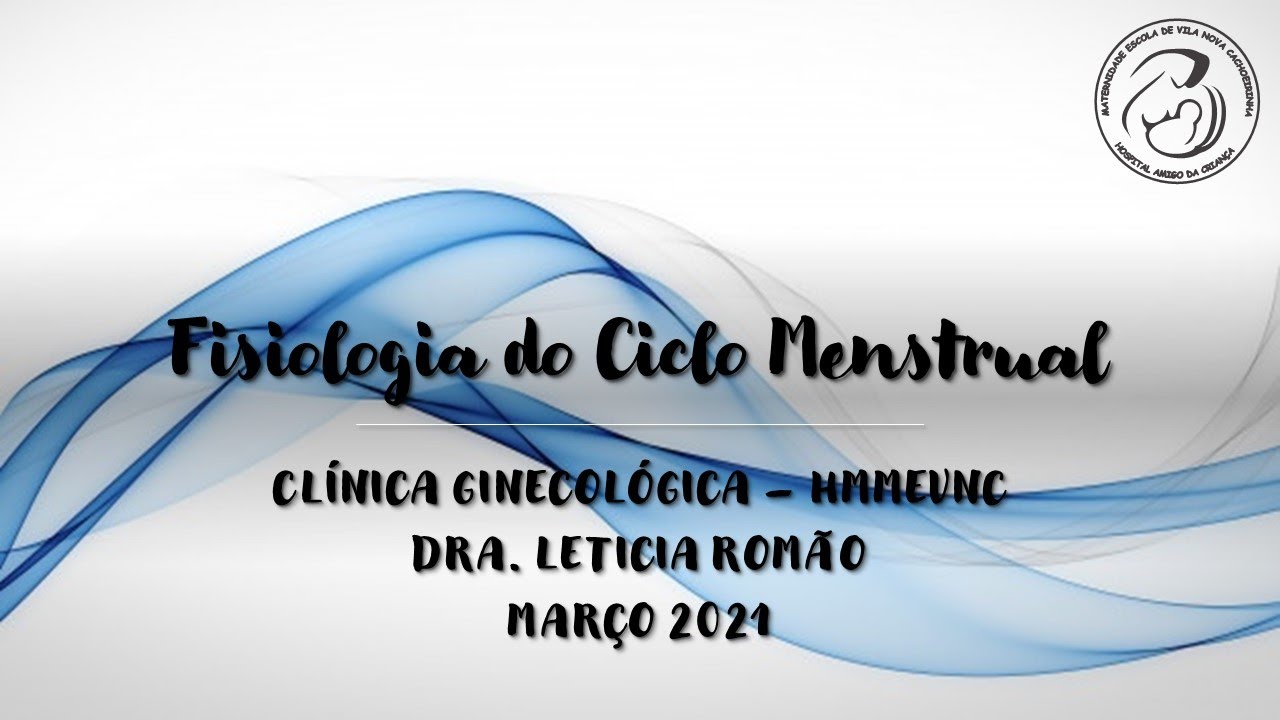 Fisiologia do ciclo menstrual