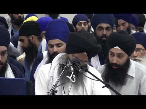 Bhai Manpreet Singh Kanpuri -  Raensabaayee Keertan Toronto Smagam July 2016