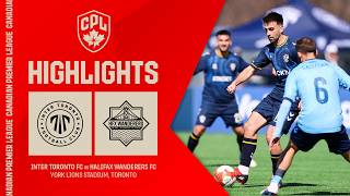 HIGHLIGHTS: Inter Toronto vs. Halifax Wanderers | Apr. 11, 2026