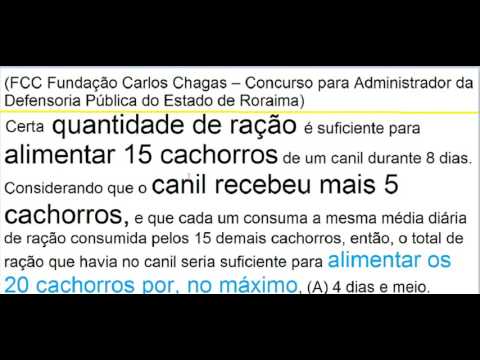 Curso Matemática Regra de três inversamente proporcional Aula Raciocínio Lógico Matemático RLM FCC