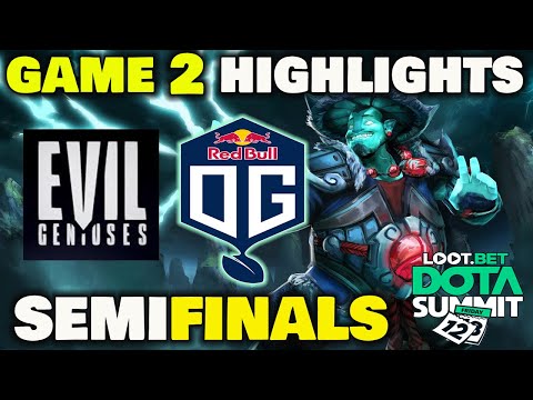 EVIL GENIUSES VS OG.SEED Game 2 Highlights Dota Summit 12 Semifinals