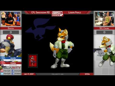CFL Smackdown 110 Melee - Gahtzu (Falcon) vs SS Colbol (Fox) - Losers Finals