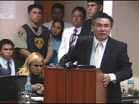 Sesión N° 158 del Proceso Judicial por los Casos La Cantuta y Barrios Altos