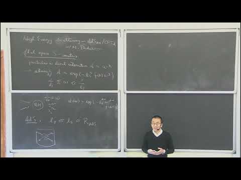 Hirosi Ooguri: High Energy Scattering in AdS/CFT