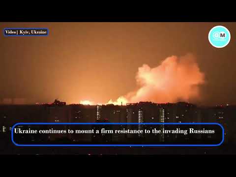Massive Explosion In Ukraine's Capital Kyiv | Blast In Kyiv | Russia Ukraine War Video