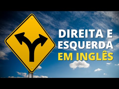 Direita e Esquerda em Inglês – Aprenda Todas as Direções!  ➡️ ⬅️