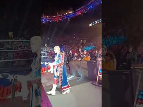 Cody Rhodes entrance UP CLOSE WWE Smackdown 03/24/23