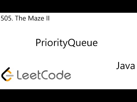 Leetcode 505 The Maze Ii Priorityqueue Java