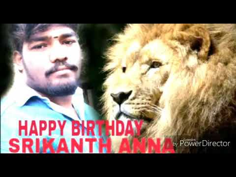 Srikanth Anna new song. 2018. Happy  Birthday