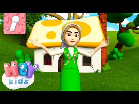 Grün, grün, grün sind alle meine Kleider KARAOKE! |  HeyKids Deutsch | Kinderlieder