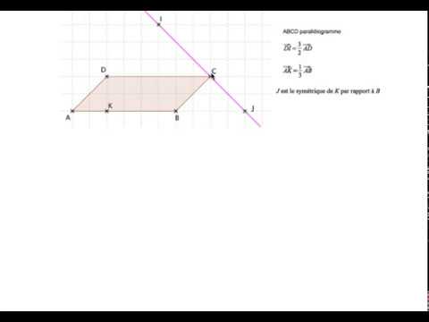 Décomposition de vecteurs