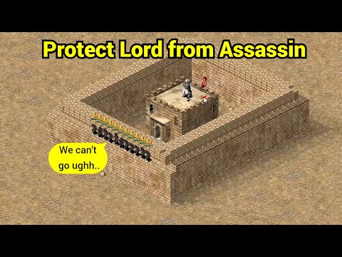 Protect Lord from Assassin - Stronghold Crusader Tricks