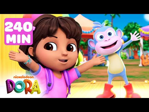 Dora & Boots Best Friends Forever Marathon! 💗 240 Minutes | Dora & Friends