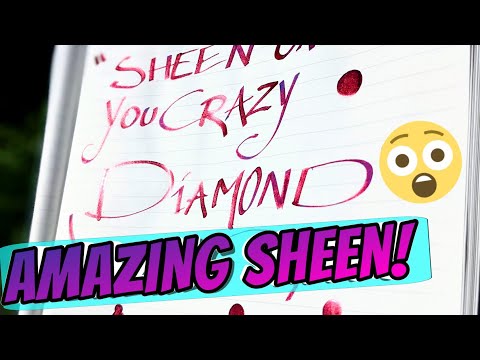 Sheening Ink Comparison