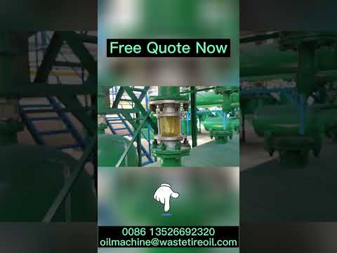 , title : 'New design DOING fully continuous waste tire/plastic pyrolysis plant running video'