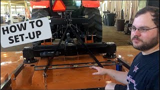 How To Set Up Your Brush Hog | Level Your Mower Deck | Tractor Tips