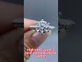 High-end custom 3 carat diamond ring for women
