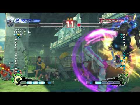 SSF4 AE: Wildcat815 (Oni) vs YOSSANN (Juri) - Ranked Match (720p HD)
