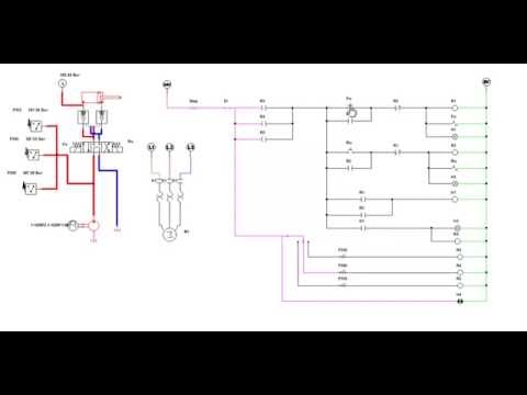 Circuit diagram hydraulic pressure control switch.