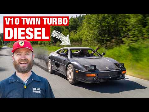 World's First Diesel Ferrari Hit's the Streets!