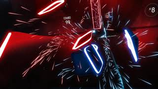 Beat Saber (Oculus Rift) | Jaroslav Beck - LVL Insane. Perfect score on HARD. Standard mode.