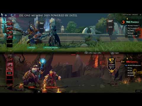 TNC Predator vs 496 Gaming Game 1 (BO5) | ESL One Mumbai 2019 SEA Qualifiers