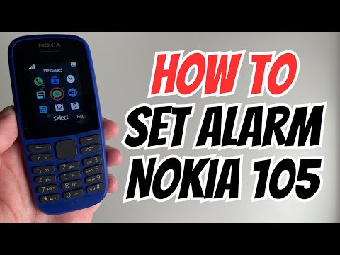How to Set Alarm on Nokia 105