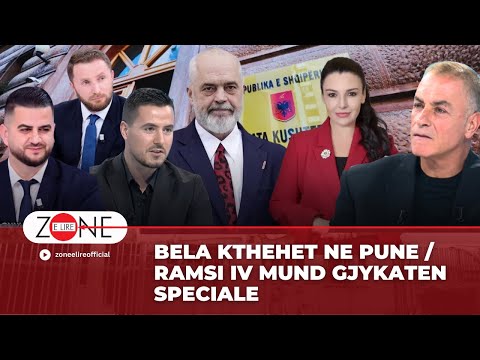 Belinda Balluku  kthehet ne pune / Ramsi IV mund Gjykaten Speciale | Zonë e Lirë