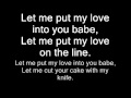 AC/DC-Let Me Put My Love Into You Lyrics 