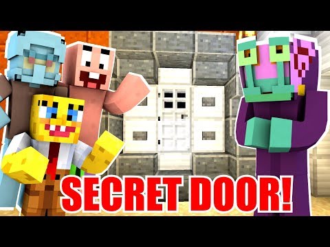 Spongebob Minecraft - Whats Behind Spongebob's Secret Door?! [3]