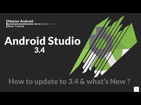 Master Android Download update Android studio 3 4 What s New in this amazing version