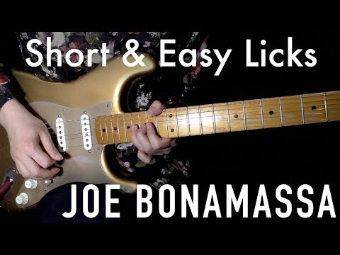 Blues Guitar Lesson: "Joe Bonamassa" Blues Licks in F | #197